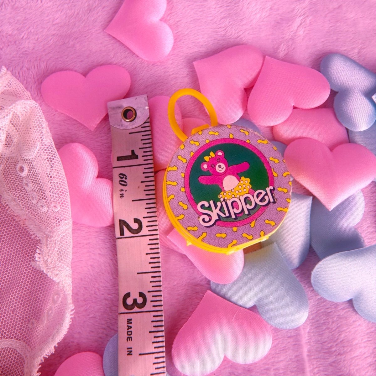 Vintage 90s Mattel Skipper Ballet Bear Purse Mini Doll Accessory - Action Figures & Collectibles - ThrowbackBuys - Starbunnyvintage