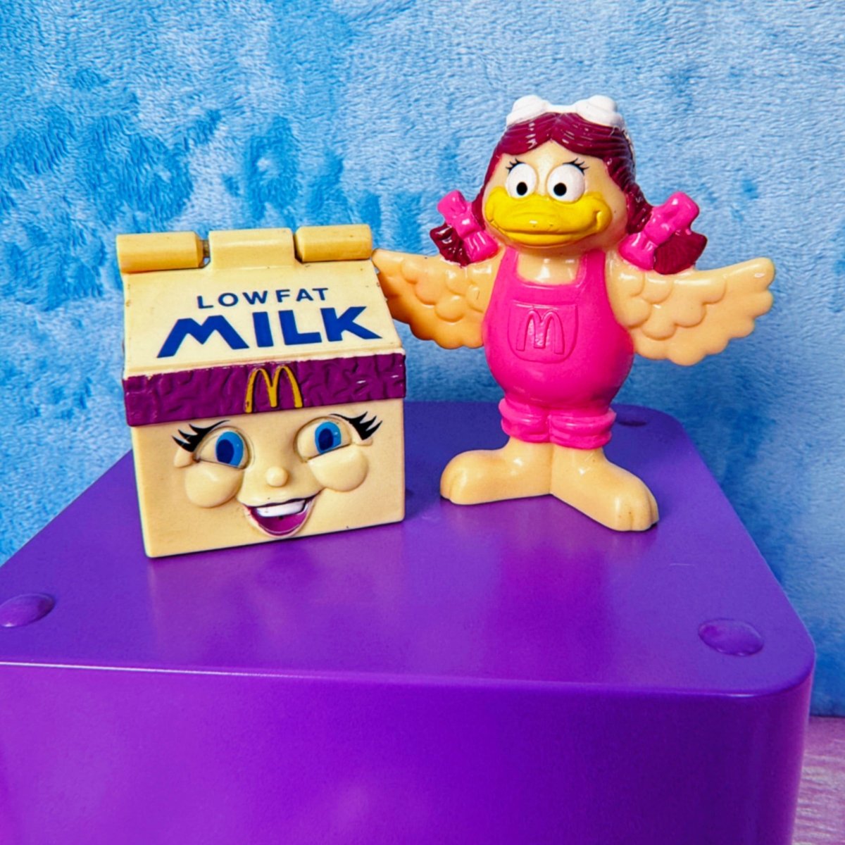 Vintage 90s McDonald’s Toys: Birdie Mascot, Milk Carton Changeables - Collectible Toys - ThrowbackBuys -Starbunnyvintage