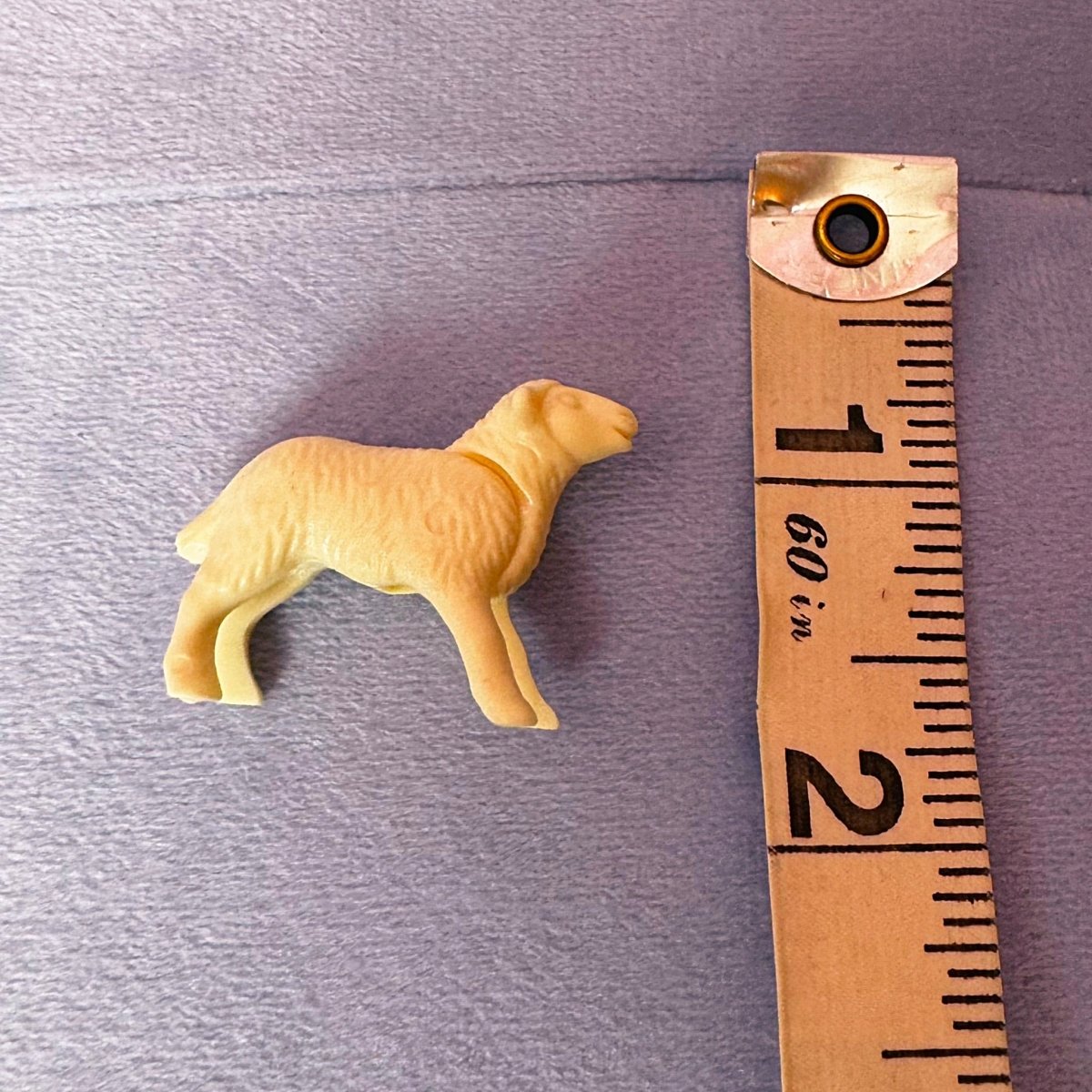 Vintage 90s Playmobil Sheep Figure - White Lamb Toy - Action Figures & Collectibles - ThrowbackBuys -Starbunnyvintage