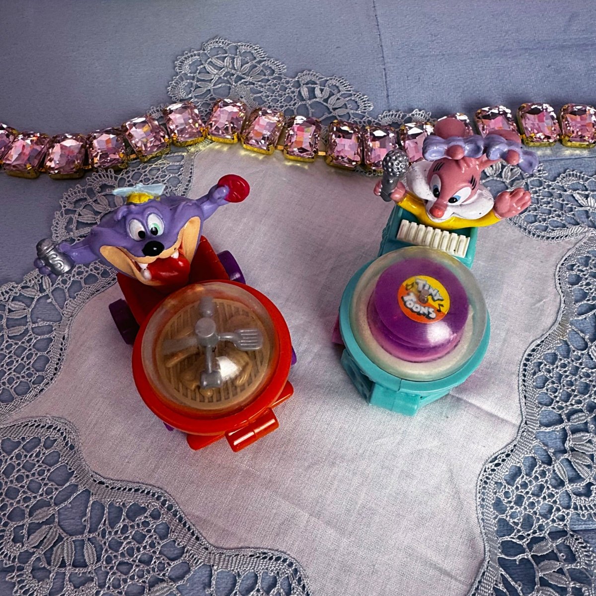Vintage 90s Tiny Toon Adventures Toys Lot of 2 - Collectible Toys - ThrowbackBuys - Starbunnyvintage