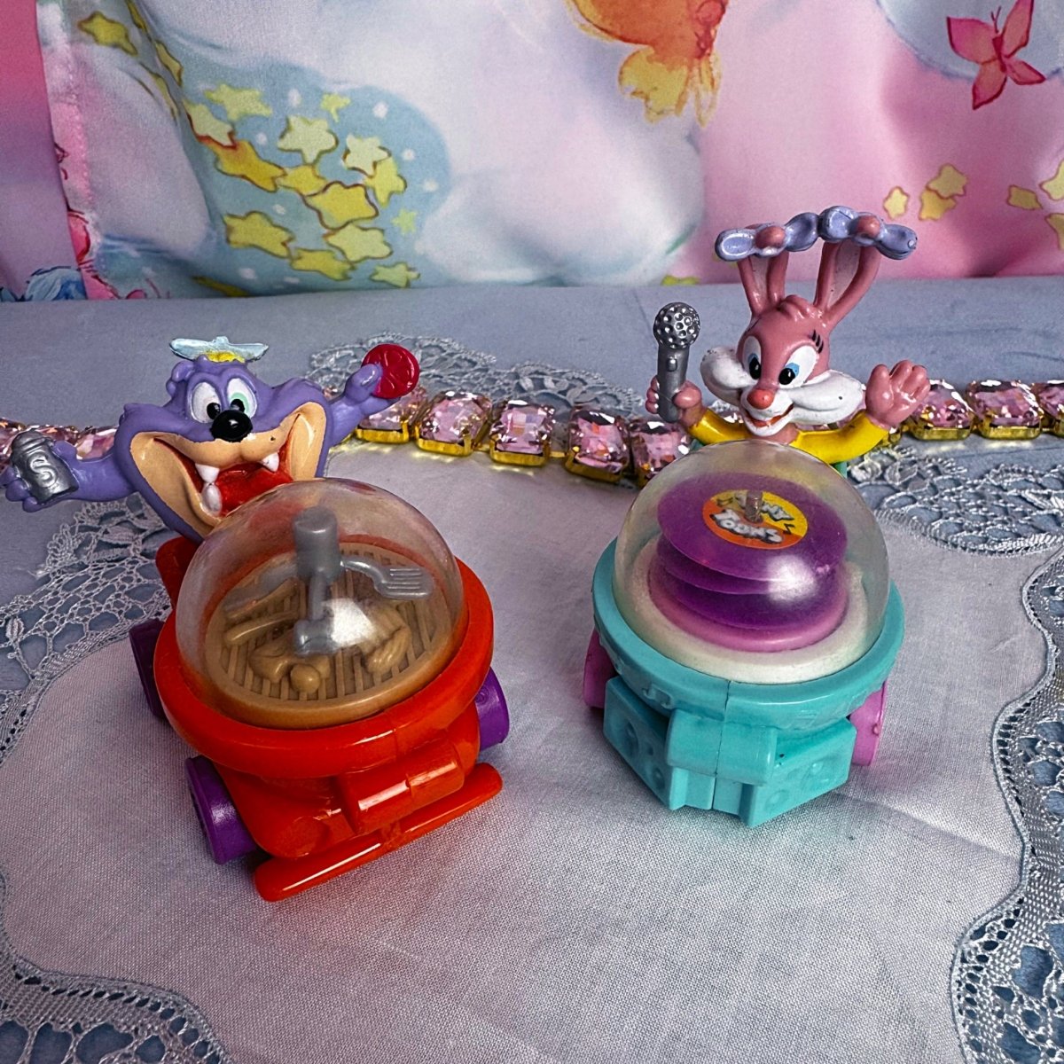 Vintage 90s Tiny Toon Adventures Toys Lot of 2 - Collectible Toys - ThrowbackBuys - Starbunnyvintage