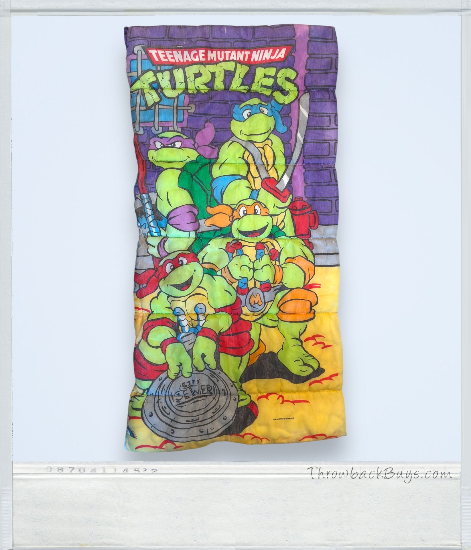 1990 - Mirage Studios: Teenage Mutant Ninja Turtles Youth Sleeping Bag