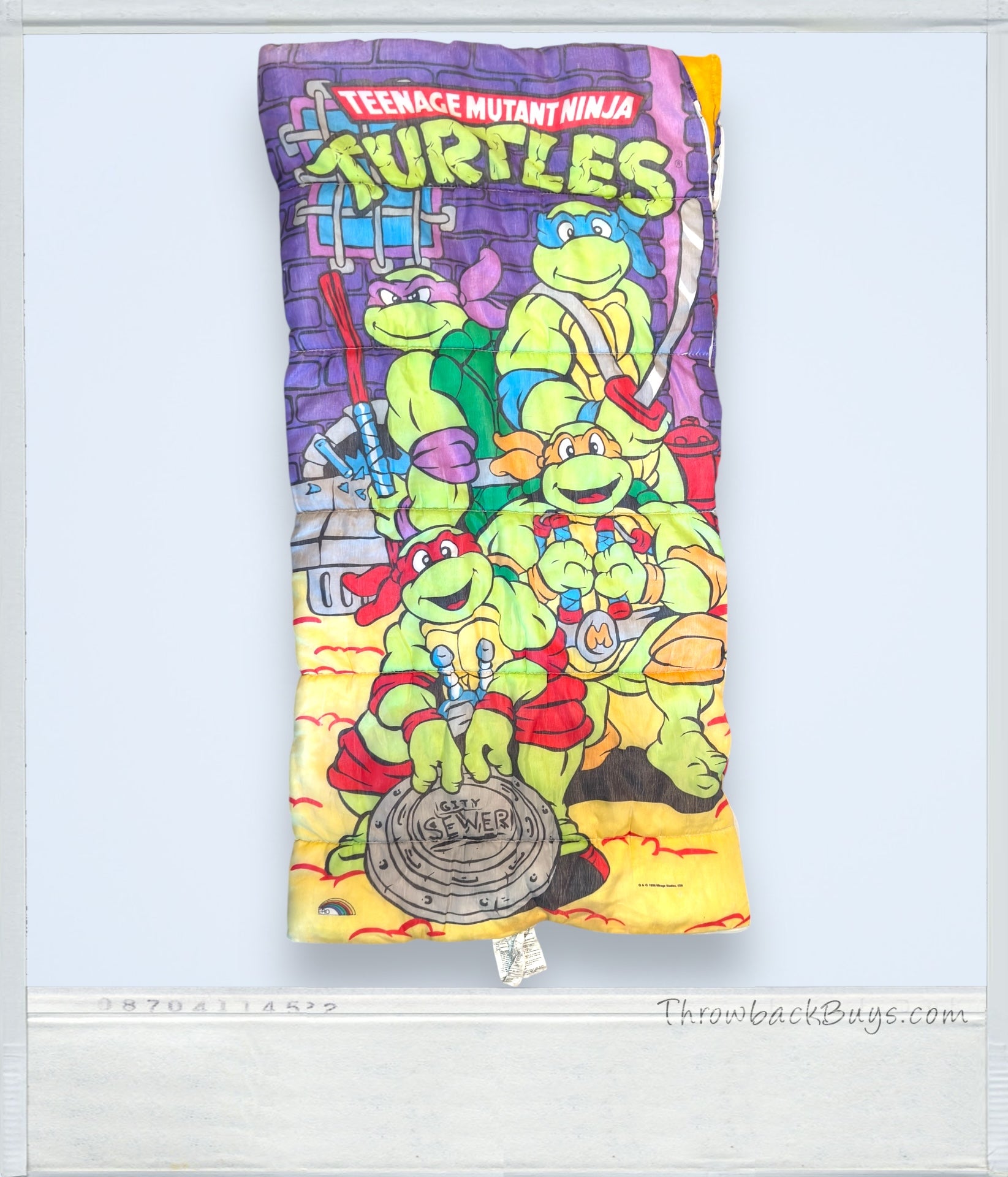 1990 - Mirage Studios: Teenage Mutant Ninja Turtles Youth Sleeping Bag