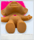 1990s - Ace Novelty 3" Troll Doll with Pink Hair and Belly Jewel
