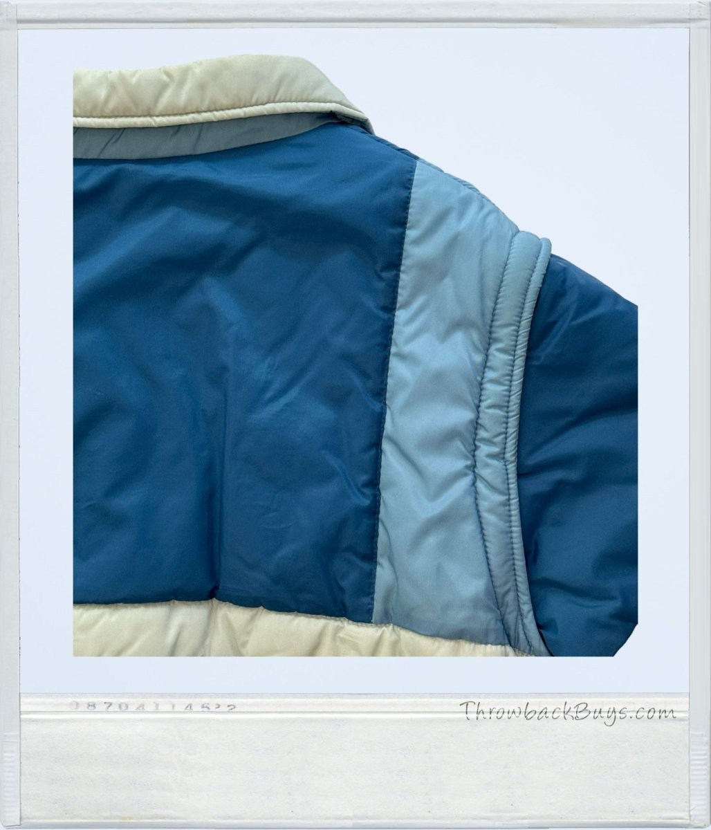 Vintage - Alpine Ski Puffer Coat & Vest w/Detachable Sleeves - Coats - ThrowbackBuys - ThrowbackBuys
