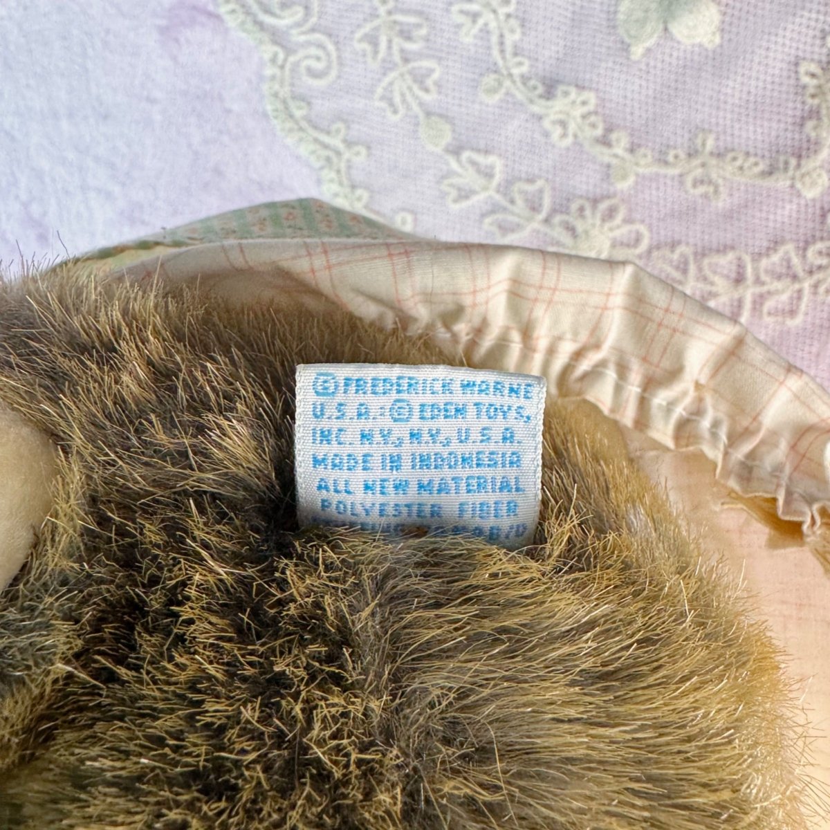 Vintage Beatrix Potter plush - Mrs. TiggyWinkle by Eden - Plushies - ThrowbackBuys - Starbunnyvintage