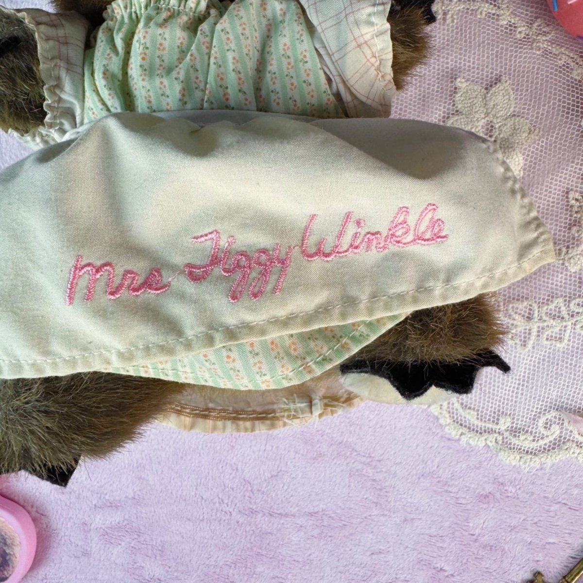 Vintage Beatrix Potter plush - Mrs. TiggyWinkle by Eden - Plushies - ThrowbackBuys - Starbunnyvintage