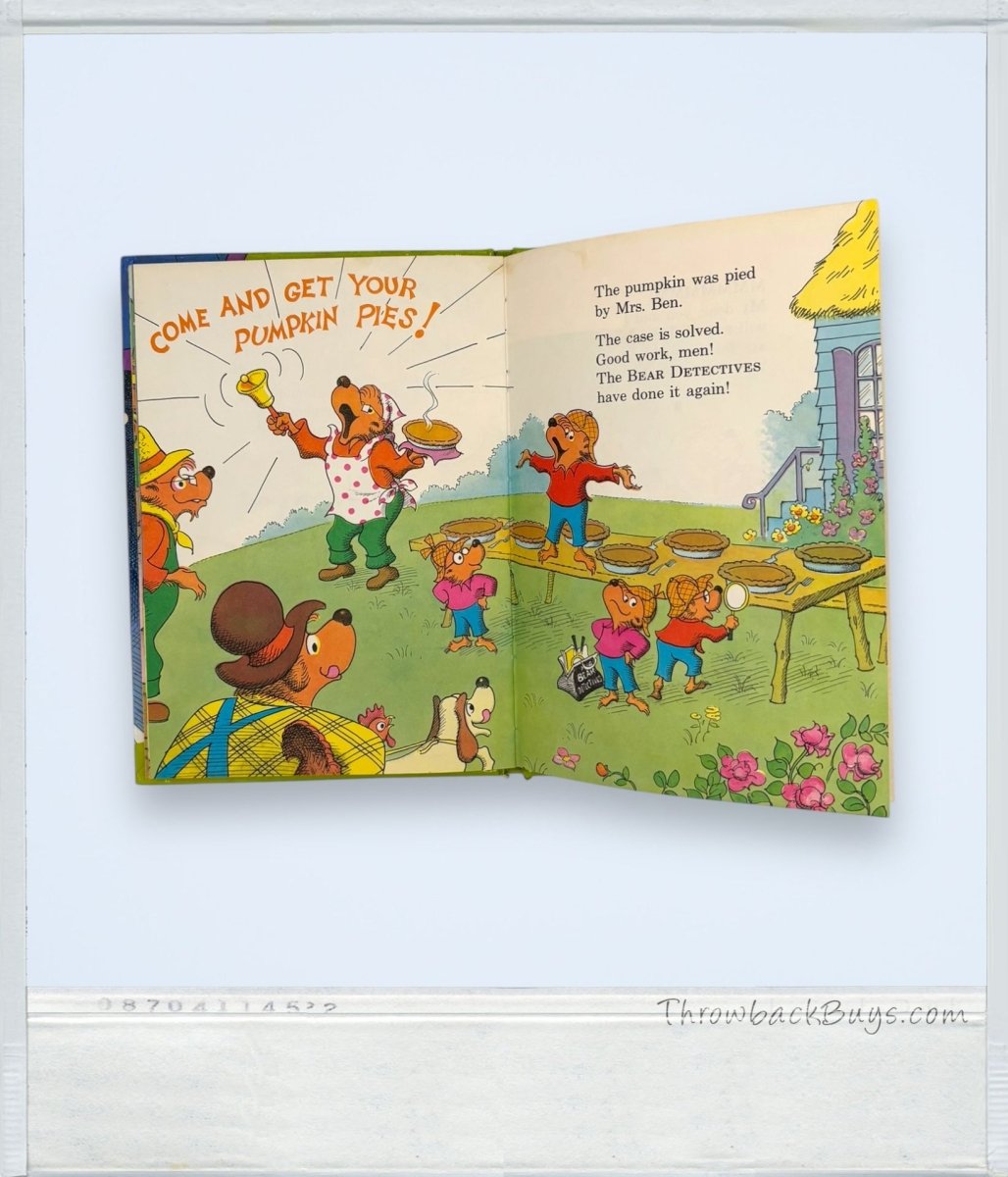 Vintage - Berenstain Bears: The Bear Detectives - Books - ThrowbackBuys - ThrowbackBuys