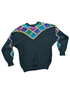 Vintage Black Sequin Sweater - Sweaters - ThrowbackBuys - Shiznit