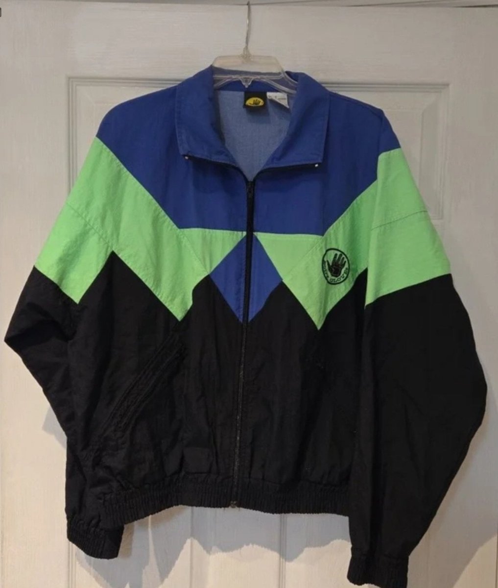 Vintage Body Glove Nylon Windbreaker Jacket Size Small - Jackets - ThrowbackBuys - Amanda's Awesome Finds