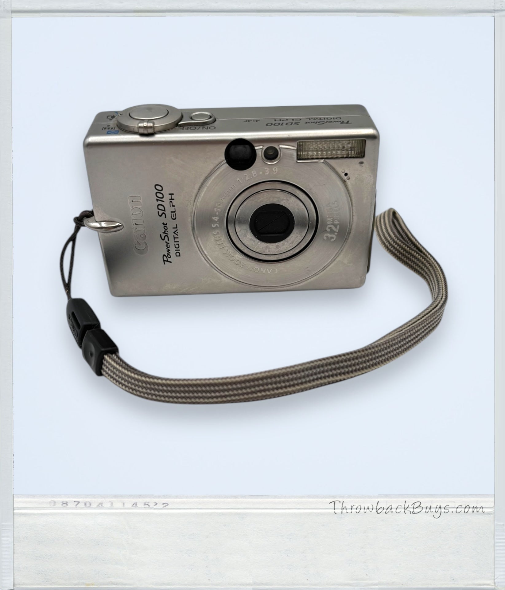 2003 – Canon PowerShot SD100 3.2MP Point & Shoot Digital Camera