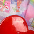 Vintage Ceramic Heart Trinket Box - Red and White 1980s Valentine - Decor - ThrowbackBuys - Starbunnyvintage