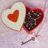 Vintage Ceramic Heart Trinket Box - Red and White 1980s Valentine - Decor - ThrowbackBuys - Starbunnyvintage