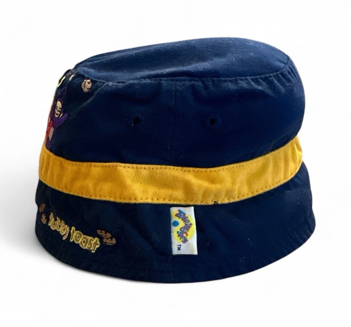 Vintage Childs Teletubbies Tubby Toast Bucket Hat 1999 - Accessories - ThrowbackBuys - Abunnysvintageco