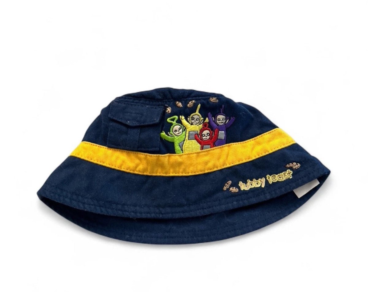 Vintage Childs Teletubbies Tubby Toast Bucket Hat 1999 - Accessories - ThrowbackBuys - Abunnysvintageco
