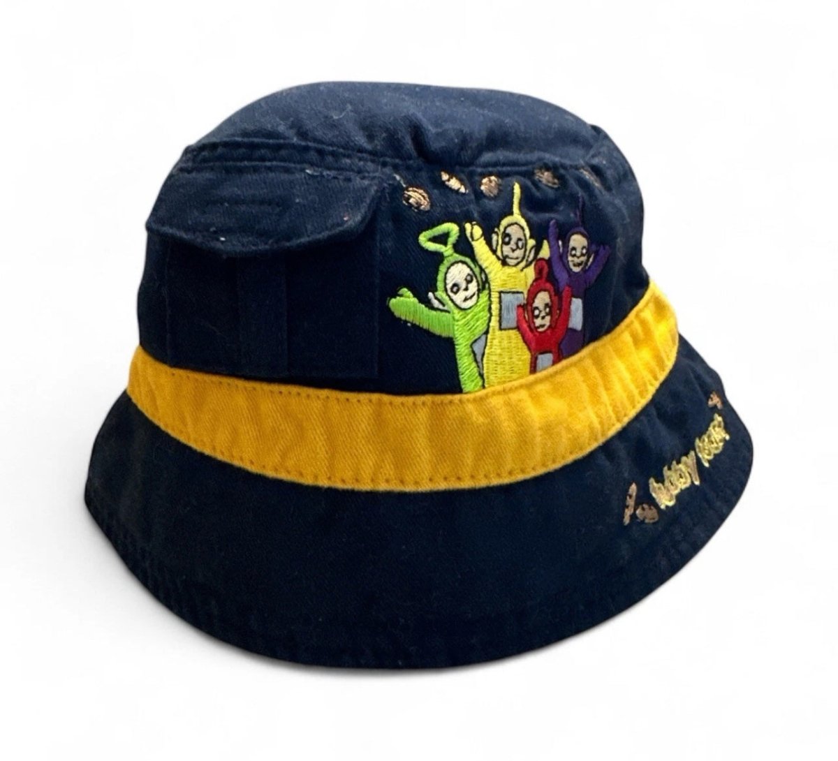 Vintage Childs Teletubbies Tubby Toast Bucket Hat 1999 - Accessories - ThrowbackBuys - Abunnysvintageco