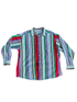 Vintage Claiborne Striped Long Sleeve Shirt - Long Sleeve T-Shirt - ThrowbackBuys - Shiznit