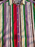 Vintage Claiborne Striped Long Sleeve Shirt - Long Sleeve T-Shirt - ThrowbackBuys - Shiznit