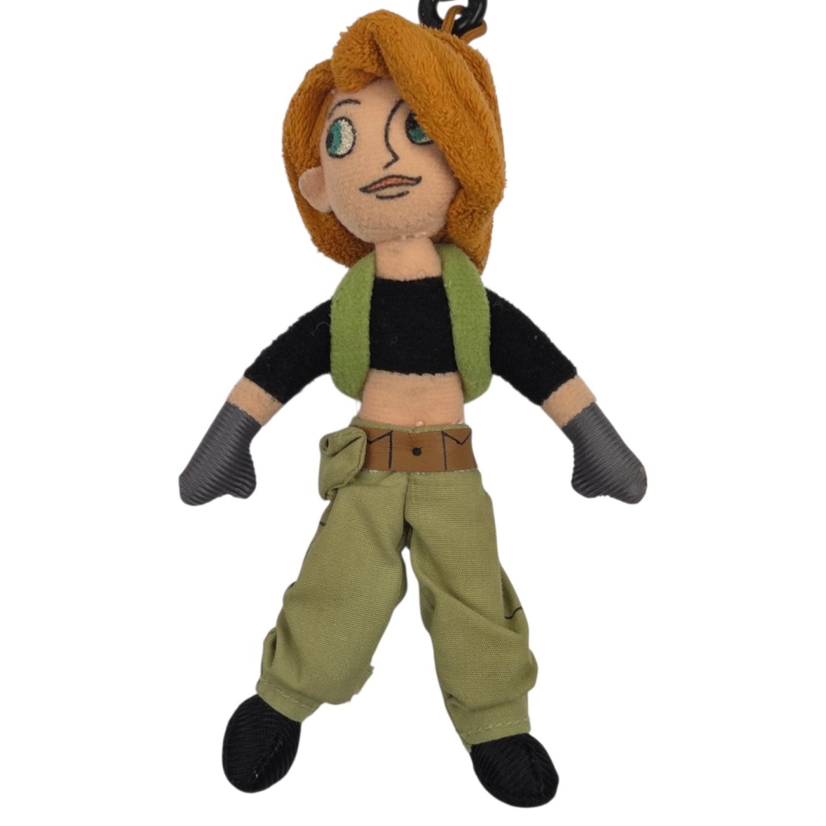 Vintage Disney Kim Possible 5" Plush Keychain / Backpack Clip RARE** - Plushies - ThrowbackBuys - A N E 1 Stop Shop