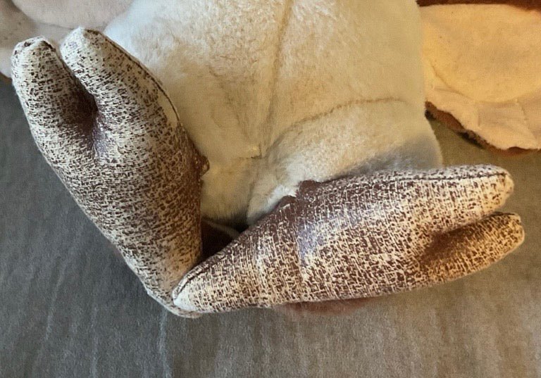 Vintage Disney Winnie The Pooh Owl 10” Plush Stuffed Toy Faux Leather Nose Feet - Plushies - ThrowbackBuys -Just_in_collections
