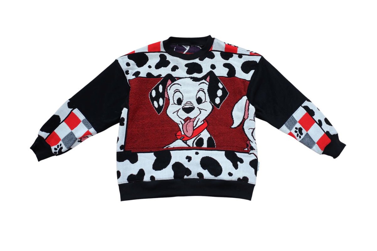 Vintage – Disney's 101 Dalmatians Crewneck, Women's L - RARE - Sweaters - ThrowbackBuys - RopeDropDesign
