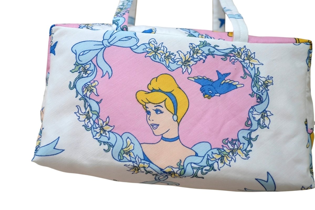 Vintage – Disney's Cinderella: Barrel Bag - RARE - Handbags - ThrowbackBuys - RopeDropDesign