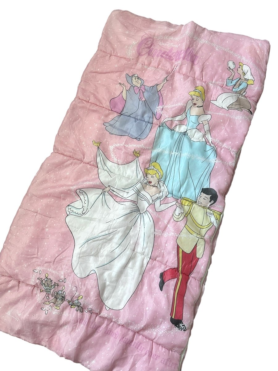 Vintage – Disney's Cinderella: Women's Cinched Puffer Jacket, Medium - RARE - Jackets - ThrowbackBuys - RopeDropDesign