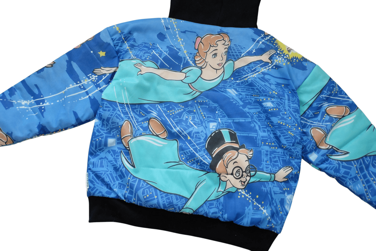 Vintage – Disney's Peter Pan: Unisex Peter Pan Hoodie – M/L - RARE - Hoodies - ThrowbackBuys - RopeDropDesign
