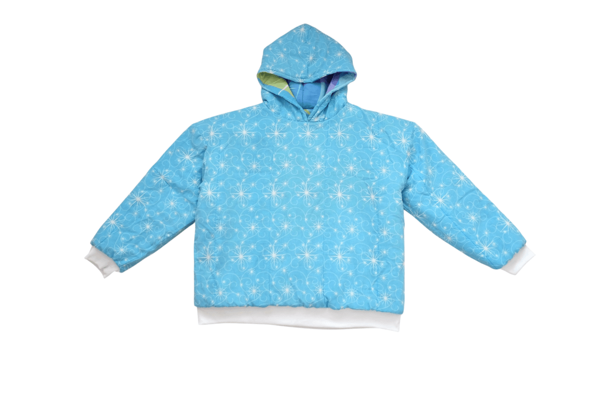 Vintage – Disney's Peter Pan: Women's Tinkerbell Reversible Hoodie – 2X - RARE - Hoodies - ThrowbackBuys - RopeDropDesign