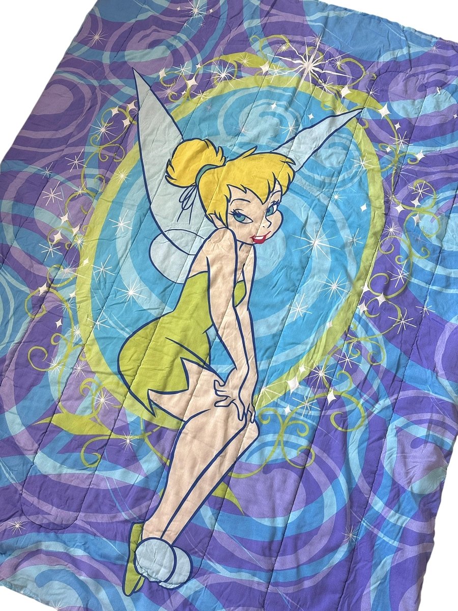 Vintage – Disney's Peter Pan: Women's Tinkerbell Reversible Hoodie – 2X - RARE - Hoodies - ThrowbackBuys - RopeDropDesign