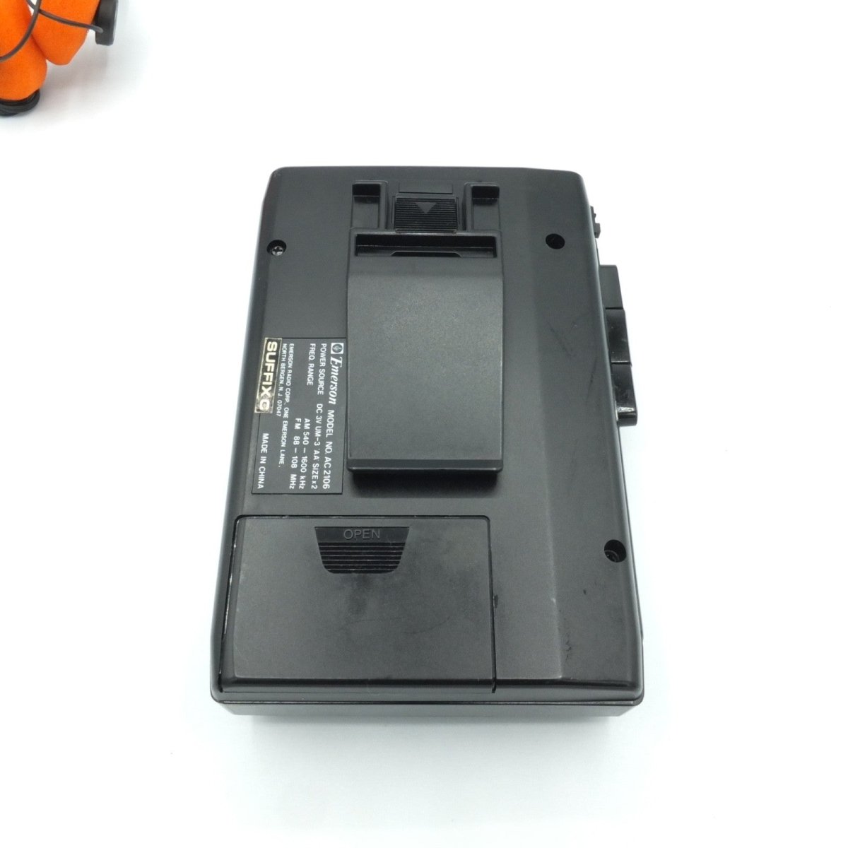 Vintage - Emerson Walkman AC2106 AM/FM Cassette Player ~ New Belts ~ Reconditioned! - Portable Audio - ThrowbackBuys - WalkmanDude