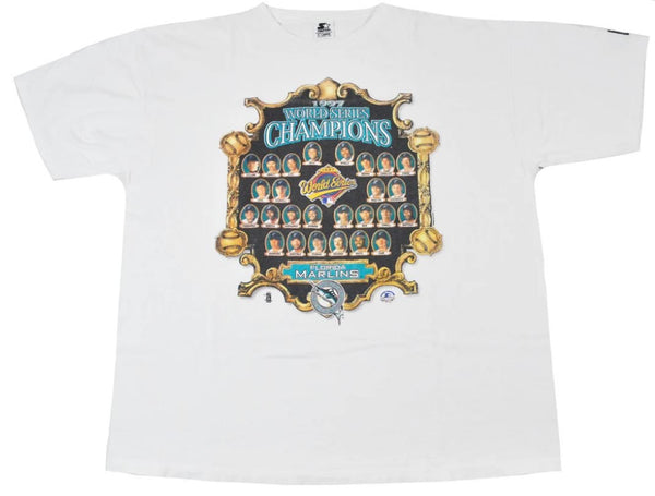 Vintage Florida Marlins 1997 World Series Starter Brand Shirt Size