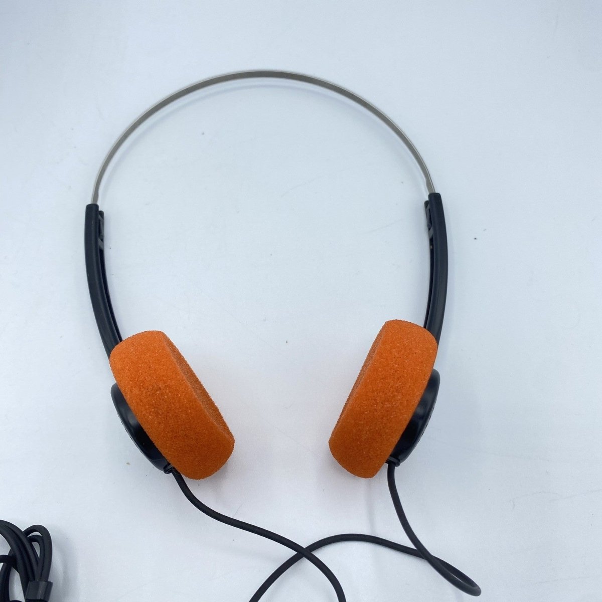Vintage - Genuine Sony Walkman MDR - 005 Headphones Walkman Vintage - Orange - Headphones - ThrowbackBuys - WalkmanDude