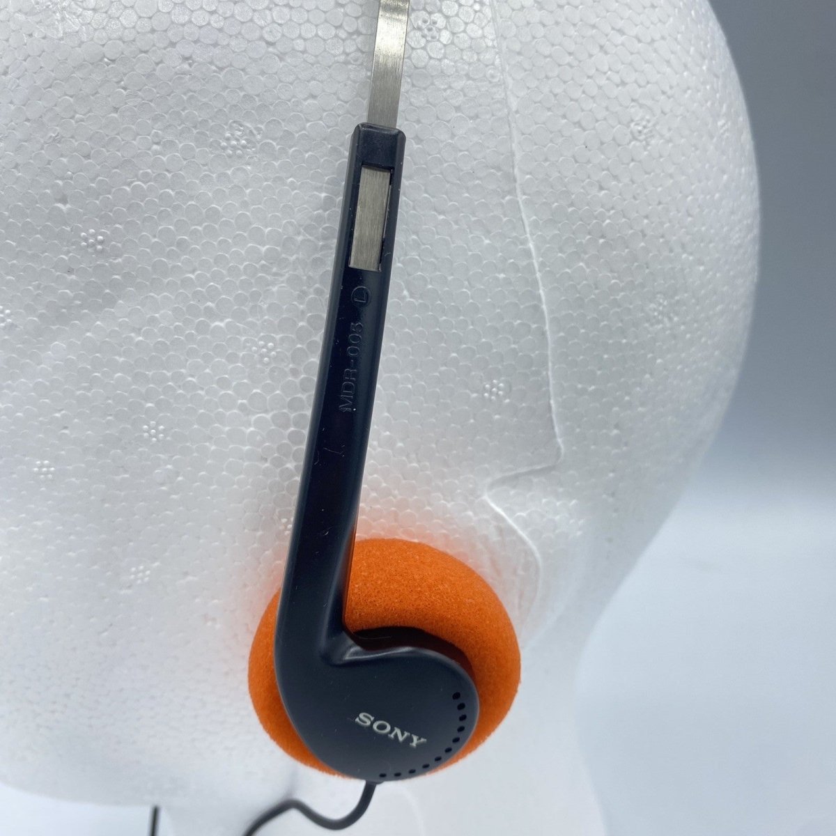 Vintage - Genuine Sony Walkman MDR - 005 Headphones Walkman Vintage - Orange - Headphones - ThrowbackBuys - WalkmanDude