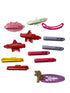 Vintage Girls Barrettes Hair clips lot 80s - Accessories - ThrowbackBuys - Abunnysvintageco