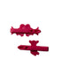 Vintage Goody snap tight barrettes set of 2 Pink Bear Love Birds for kids - Accessories - ThrowbackBuys - Abunnysvintageco
