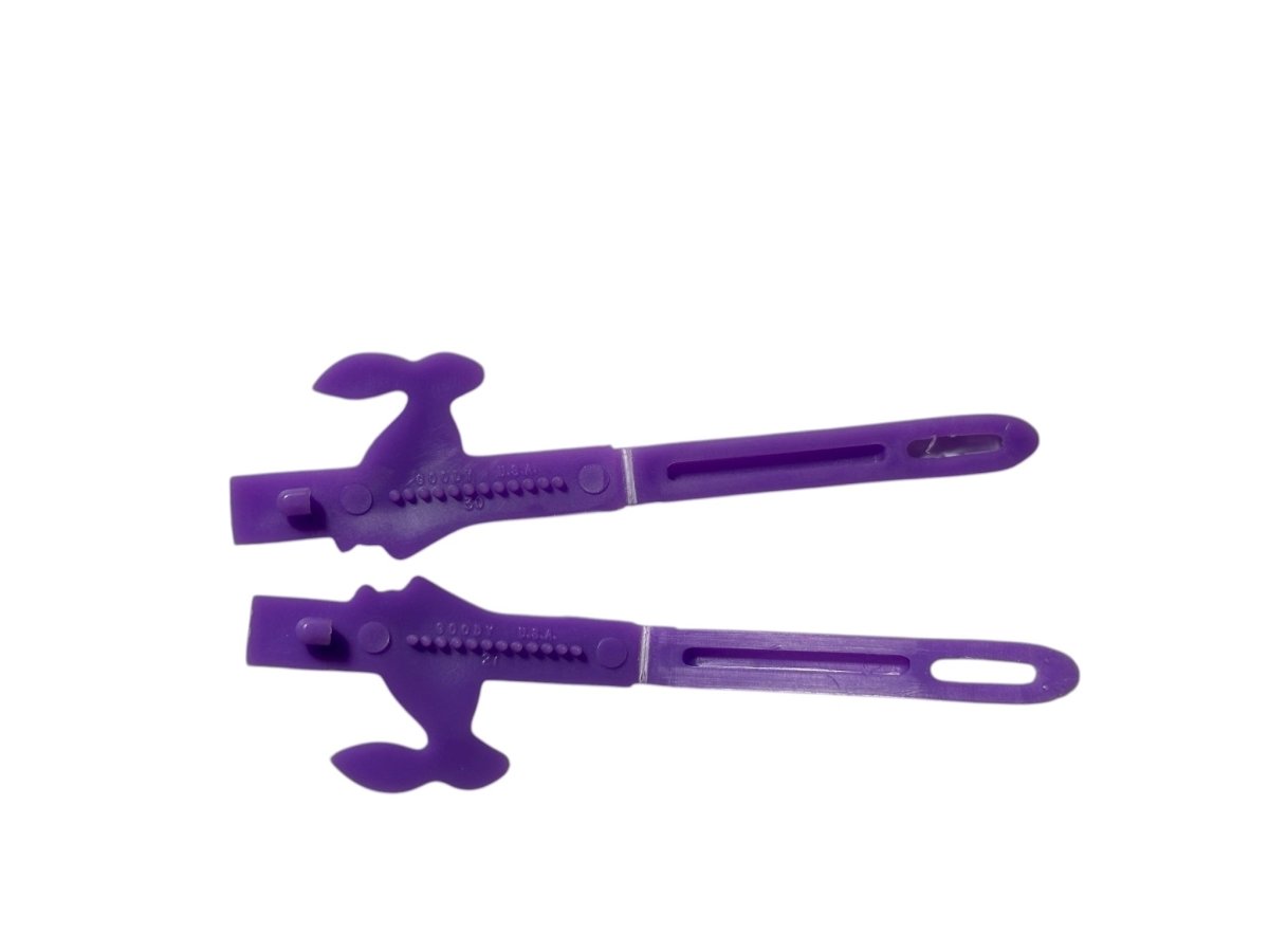 Vintage Goody snap tight barrettes set of 2 Purple Rabbits Bunny’s for kids - Accessories - ThrowbackBuys - Abunnysvintageco