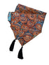 Vintage Halloween Embroidered Jack-o'-Lantern Table Runner - Decor - ThrowbackBuys -Shiznit