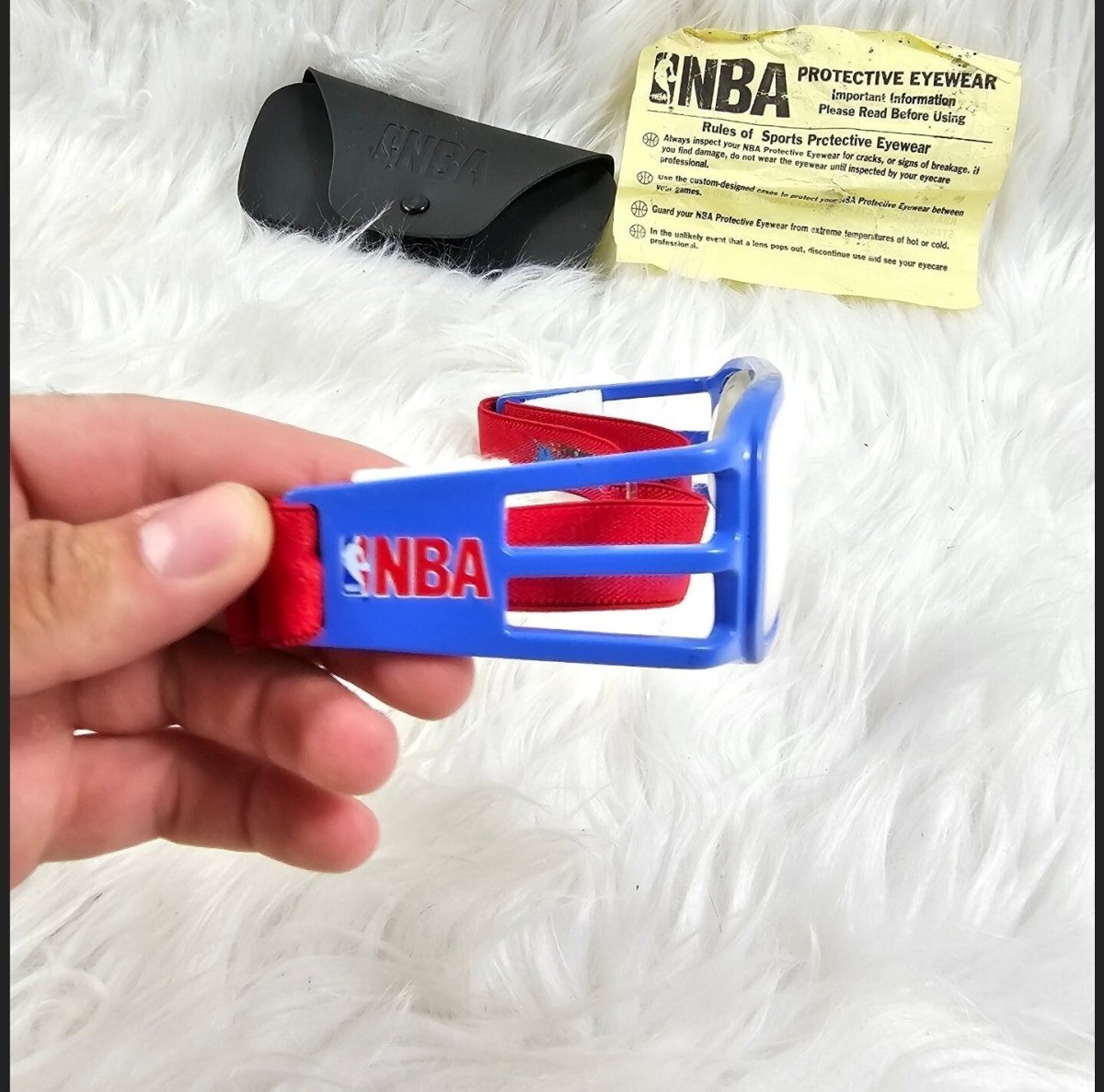 Vintage - Horace Grant Goggles Glasses NBA ESPN Bulls, Magic, Lakers - Sports Memorabilia - ThrowbackBuys - The Thrifty Gypsyy Shop