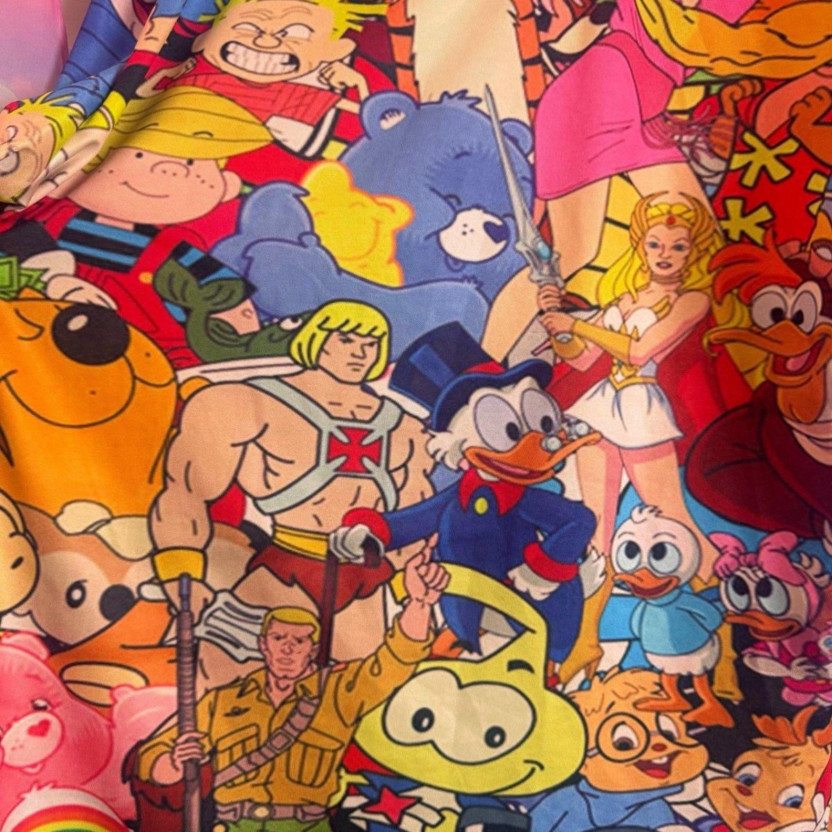 Vintage Inspired 80s Cartoon Character Graphic Tee Shirt - ThrowbackBuys - Starbunnyvintage