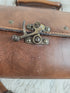 Vintage JHC Christian Charles Rare Brown Leather Attache Coach Messenger Bag - Handbags - ThrowbackBuys - The Thrifty Gypsyy Shop