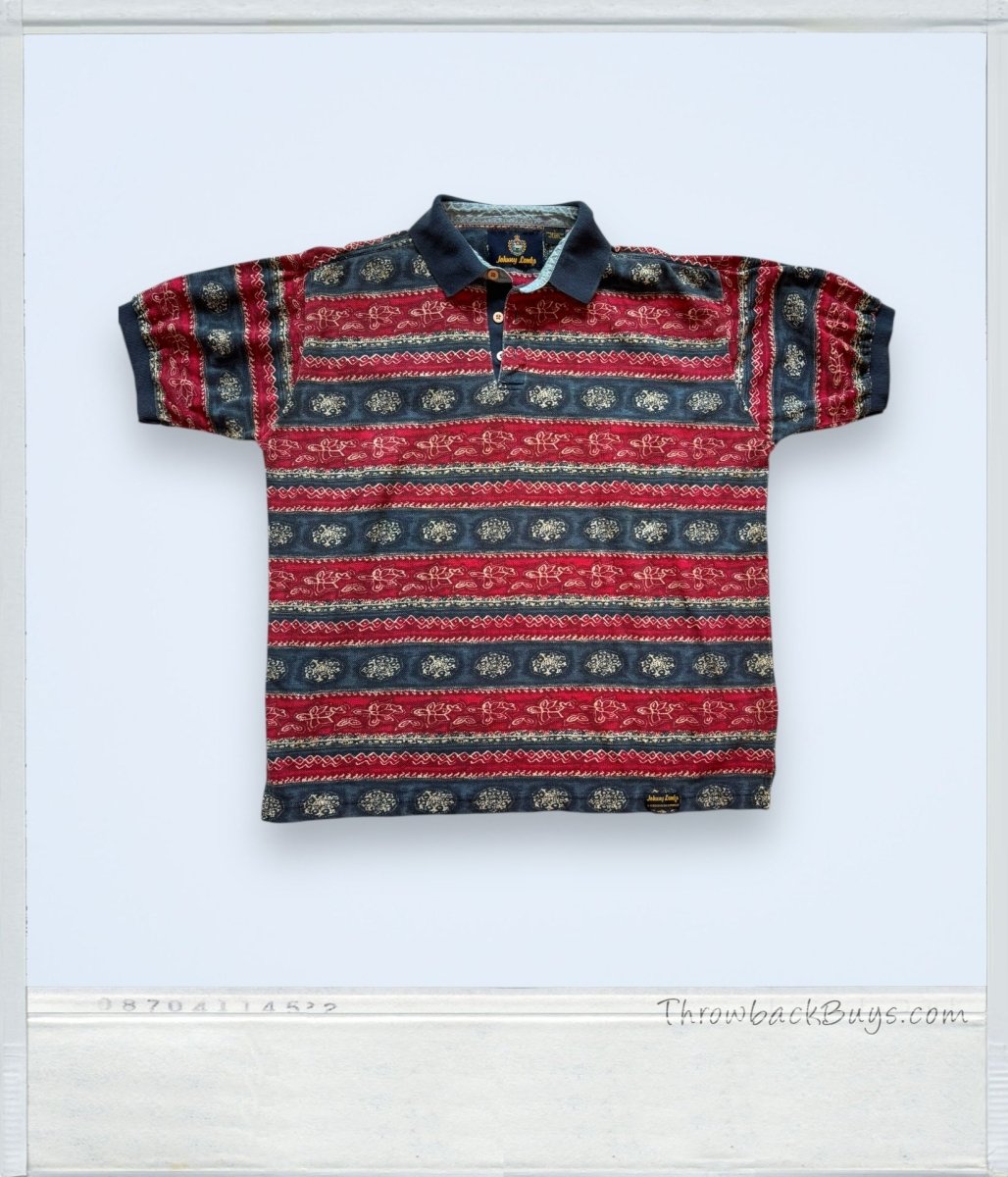 Vintage - Johnny Lambs Mens Polo - Shirts - ThrowbackBuys - ThrowbackBuys