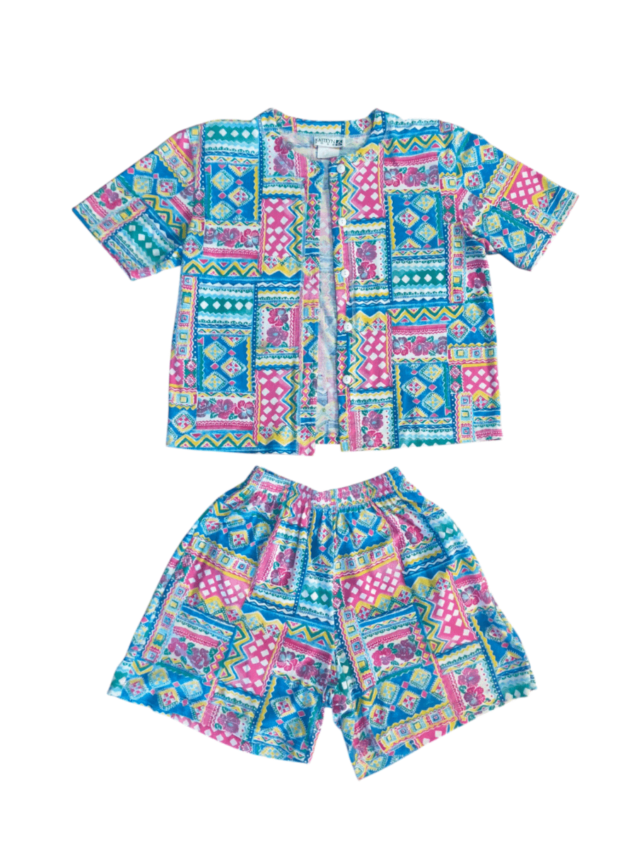 Vintage Katelyn Rose 2 Piece Outfit - Outfit Sets - ThrowbackBuys - Shiznit