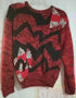 Vintage Le Tigre Made In USA Geometric Sweater Men’s Size Small - Sweaters - ThrowbackBuys -Amanda's Awesome Finds