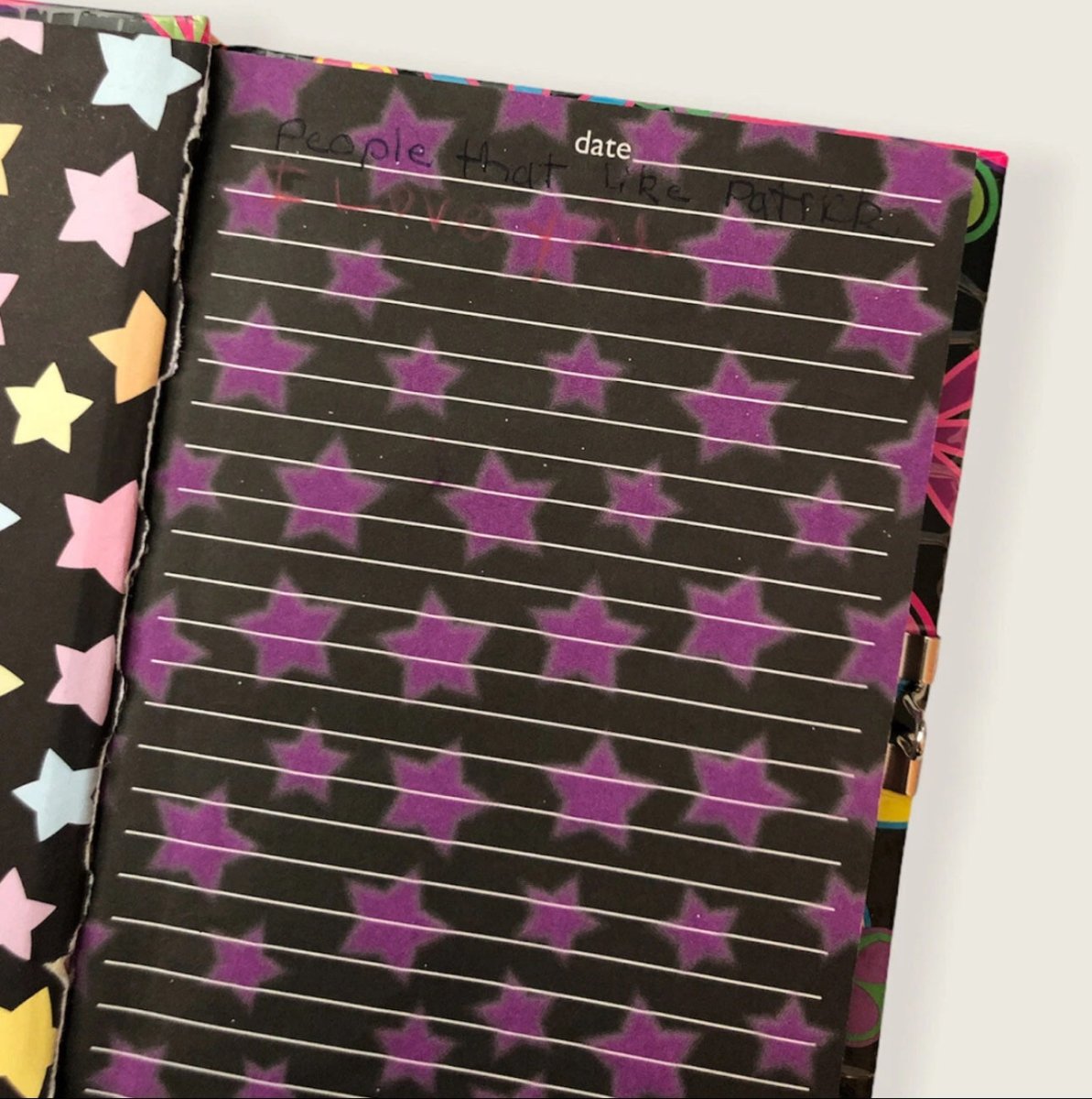 Vintage Lisa Frank Dream Writer Journal Notebook Diary - Paper Goods - ThrowbackBuys - Abunnysvintageco