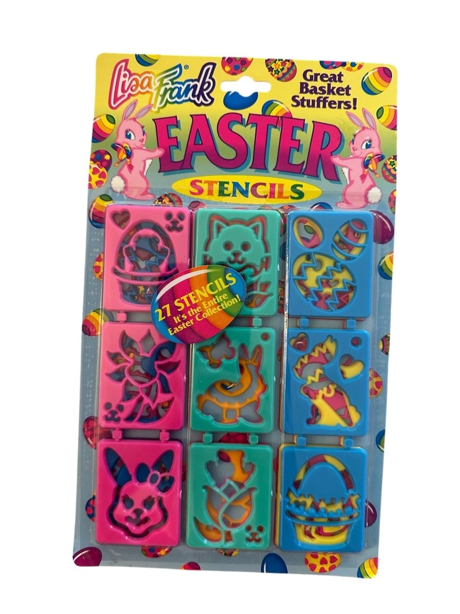 Vintage – Lisa Frank: Easter Stencils - Paper Goods - ThrowbackBuys - Abunnysvintageco