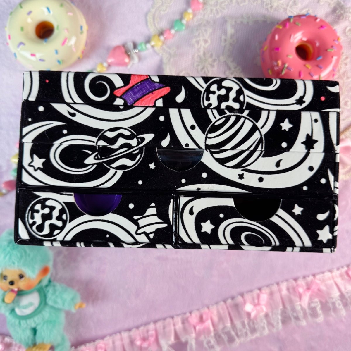 Vintage Lisa Frank Felt Jewelry Box Craft Kit – 2000s Organizer, Near Complete - Arts & Crafts - ThrowbackBuys - Starbunnyvintage