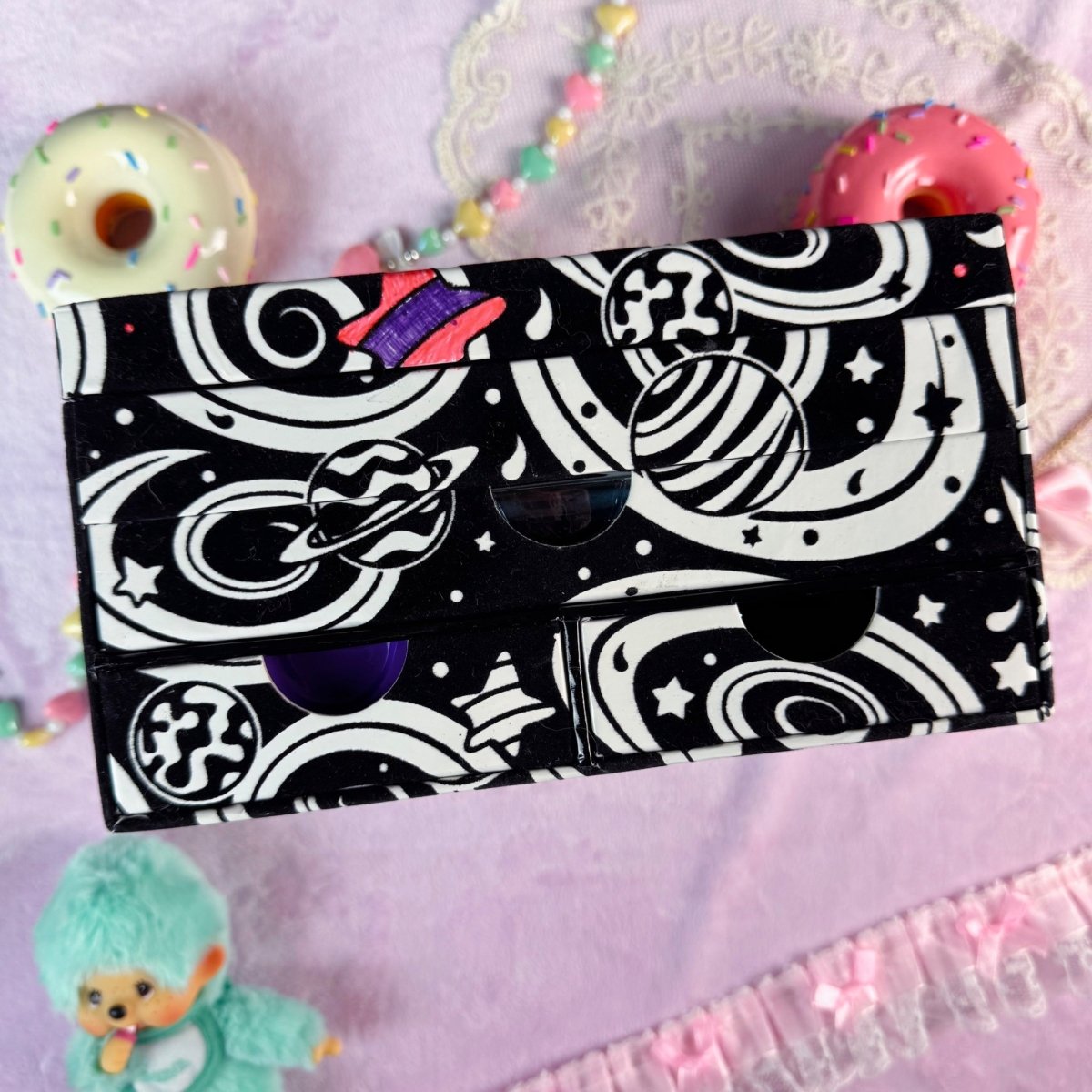 Vintage Lisa Frank Felt Jewelry Box Craft Kit – 2000s Organizer, Near Complete - Arts & Crafts - ThrowbackBuys - Starbunnyvintage