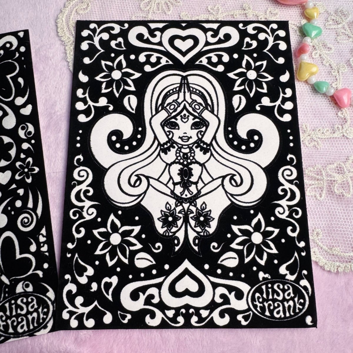 Vintage Lisa Frank Felt Posters Lot of 2: 90s stationery - Paper Goods - ThrowbackBuys - Starbunnyvintage