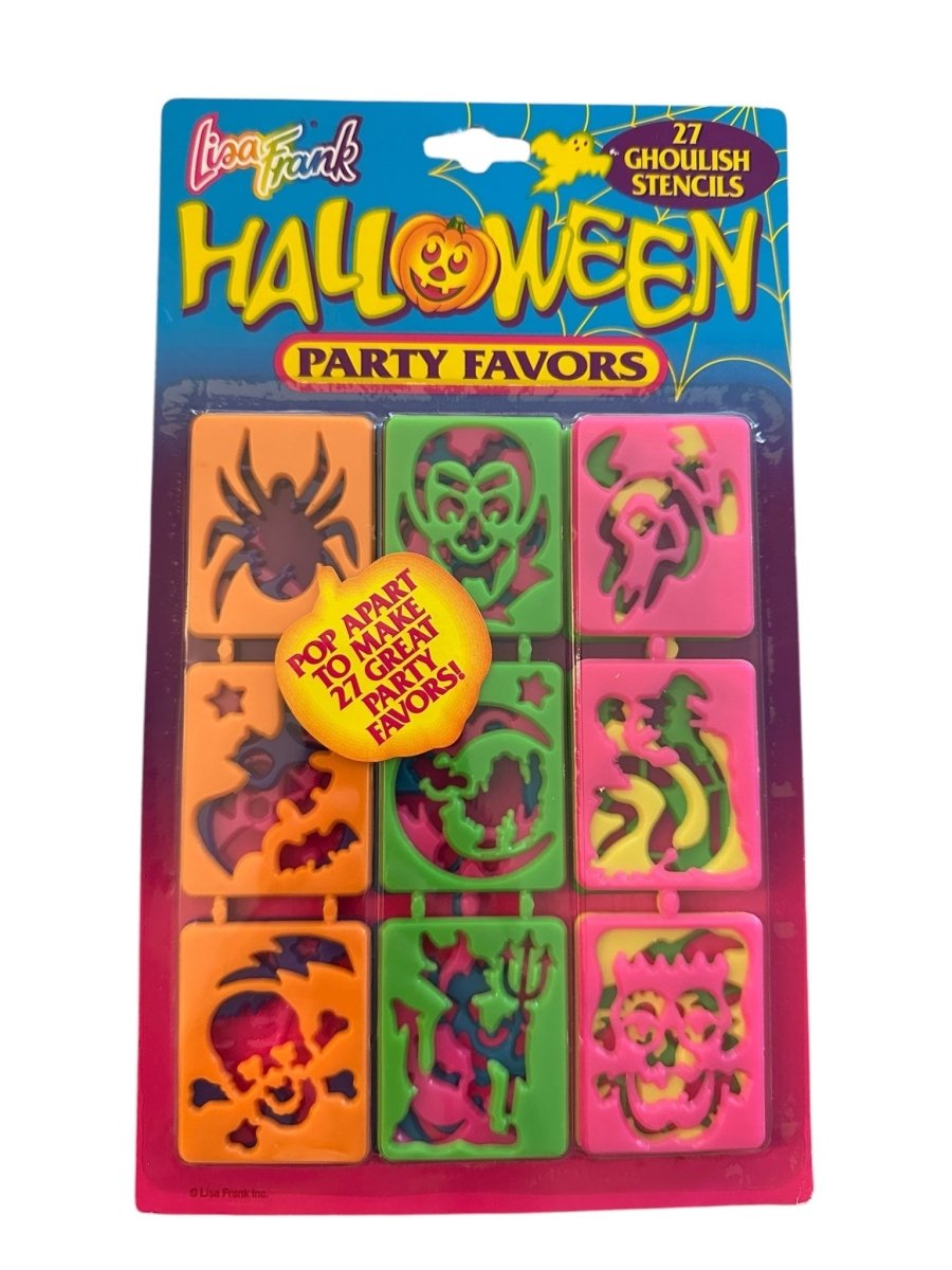 Vintage – Lisa Frank: Halloween Stencils - Paper Goods - ThrowbackBuys - Abunnysvintageco
